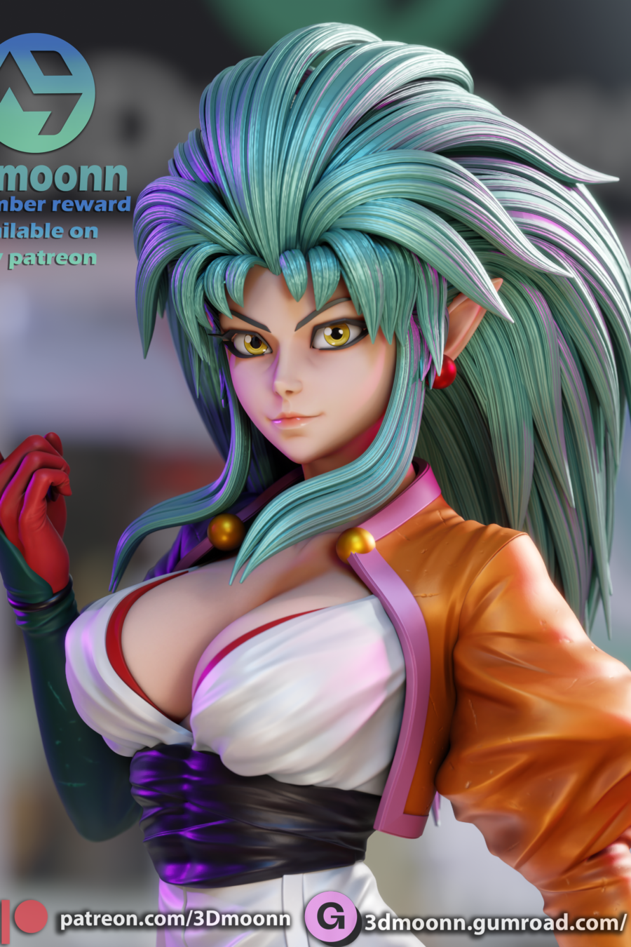 Ryoko desde cerca