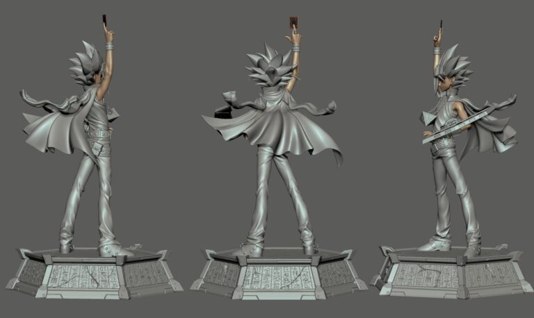 Yami Yugi - Yu Gi Oh - STL Files - STL Forge
