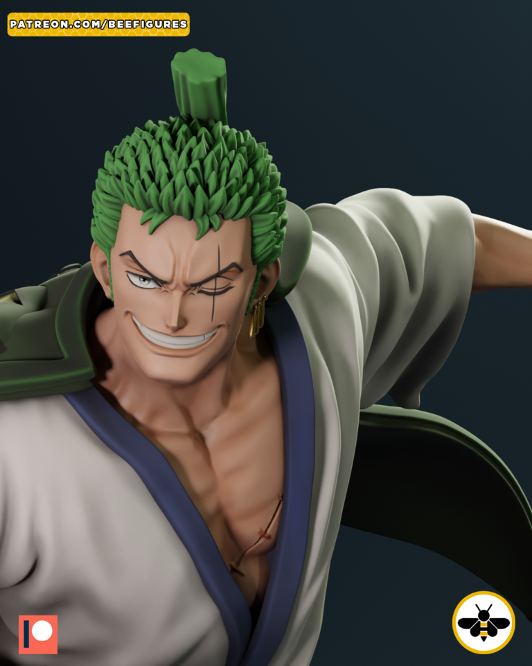 Roronoa Zoro - One Piece - STL Files