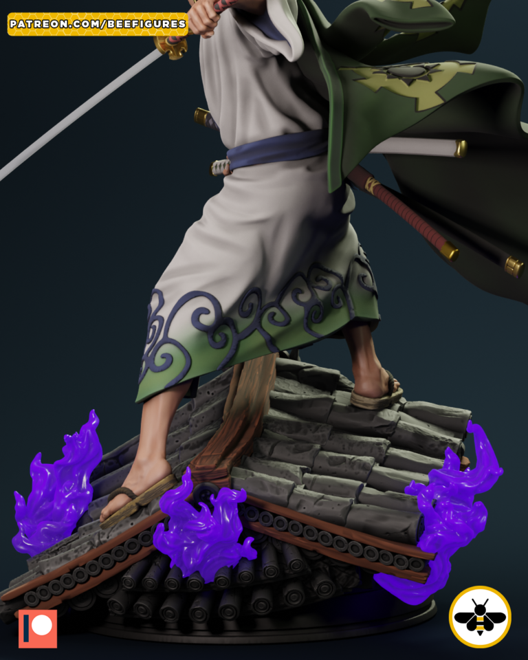 Roronoa Zoro - One Piece - STL Files