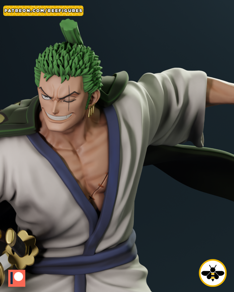 Roronoa Zoro - One Piece - STL Files