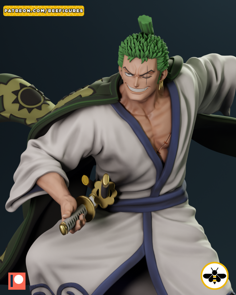 Roronoa Zoro - One Piece - STL Files