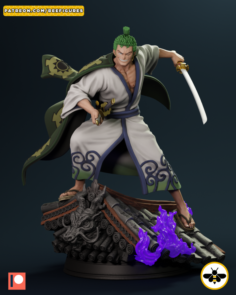 Roronoa Zoro cuerpo completo