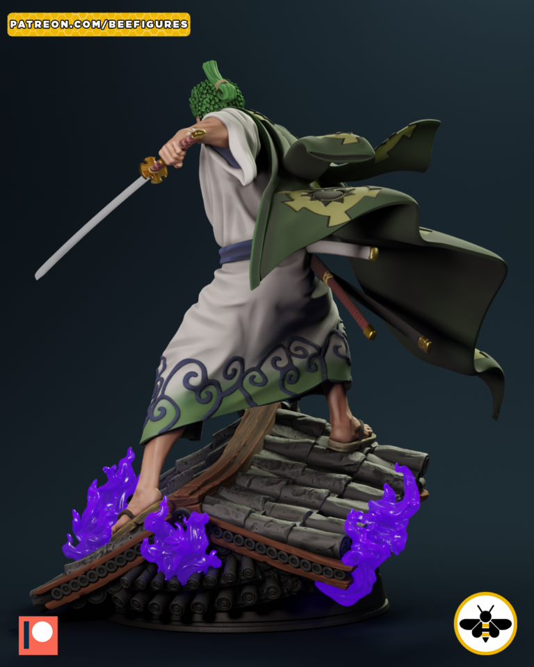Roronoa Zoro - One Piece - STL Files
