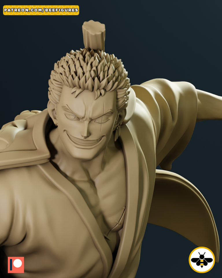 Roronoa Zoro - One Piece - STL Files