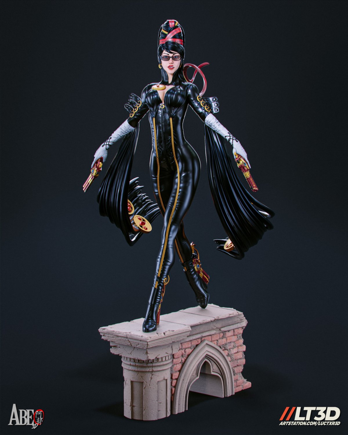 Bayonetta de frente