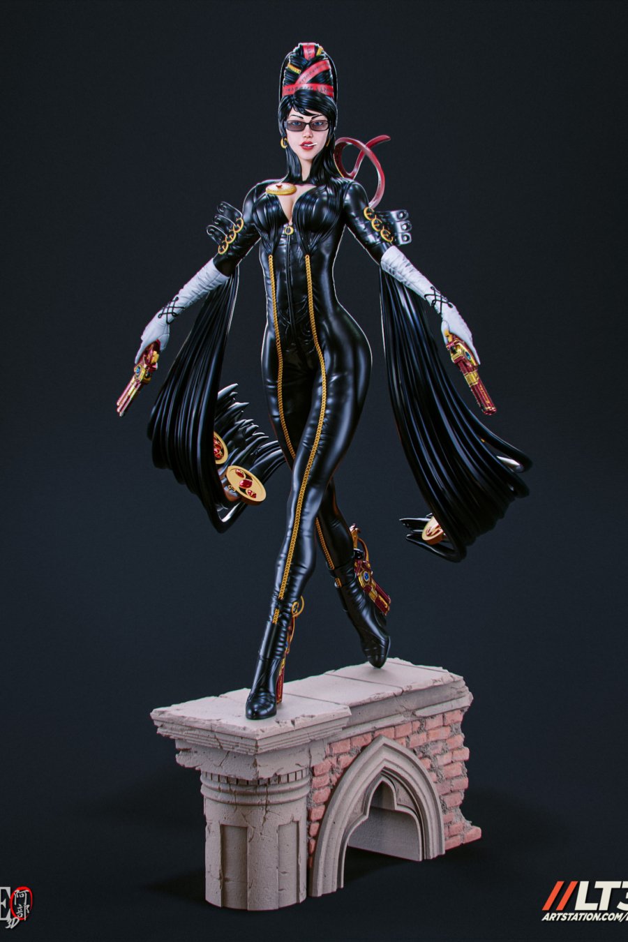 Bayonetta de frente