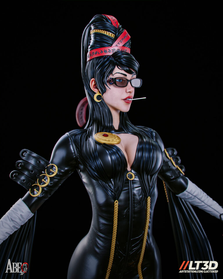 Bayonetta - STL Files - STL Forge