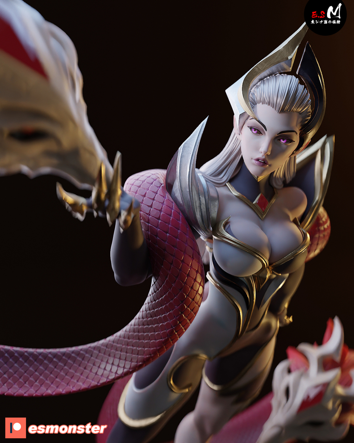 Evelynn desde cerca