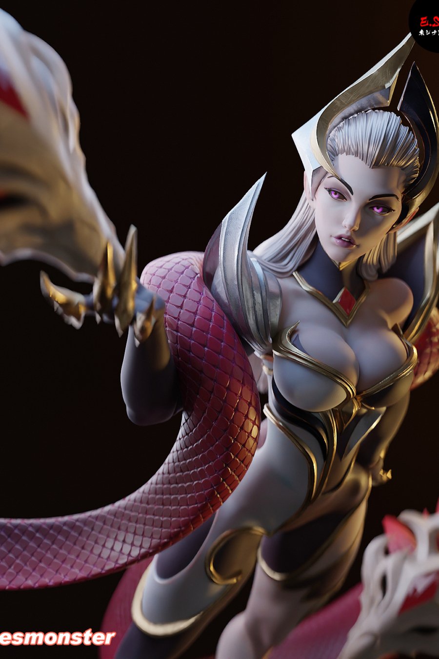 Evelynn desde cerca