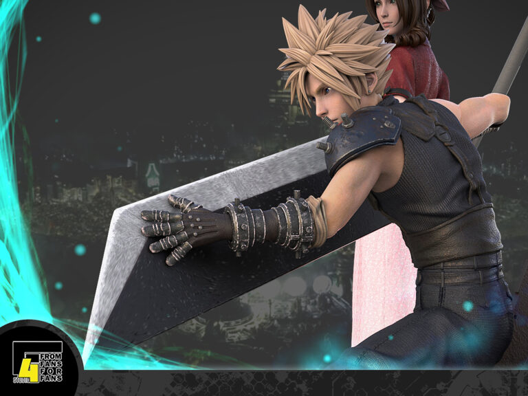 Diorama Final Fantasy 7 Remake