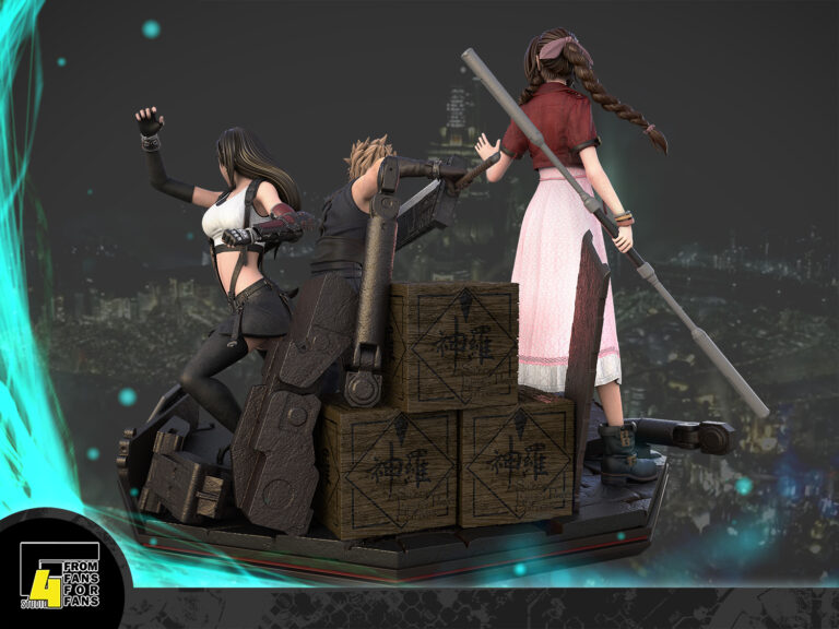 Diorama Final Fantasy 7 Remake