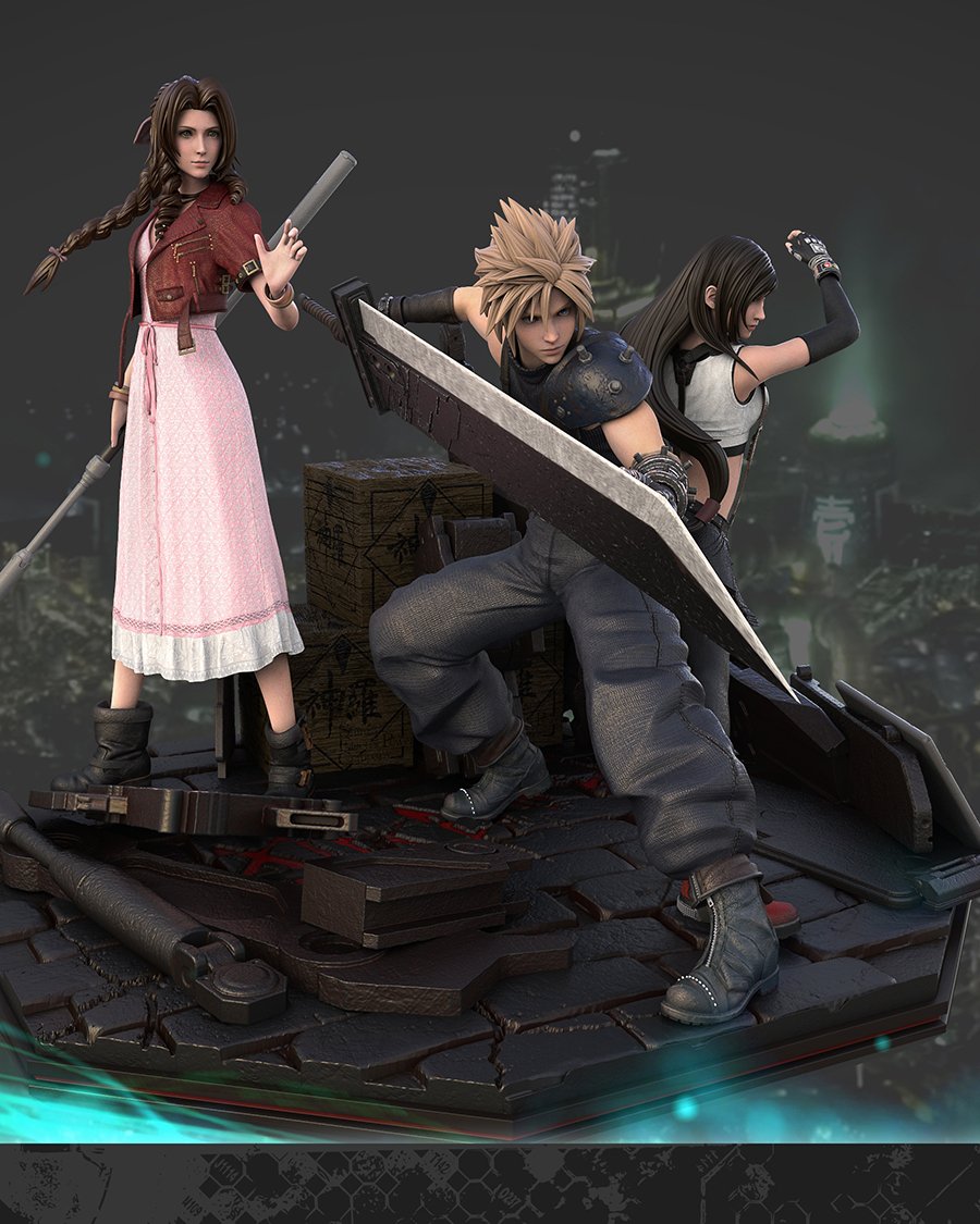 Diorama Final Fantasy 7