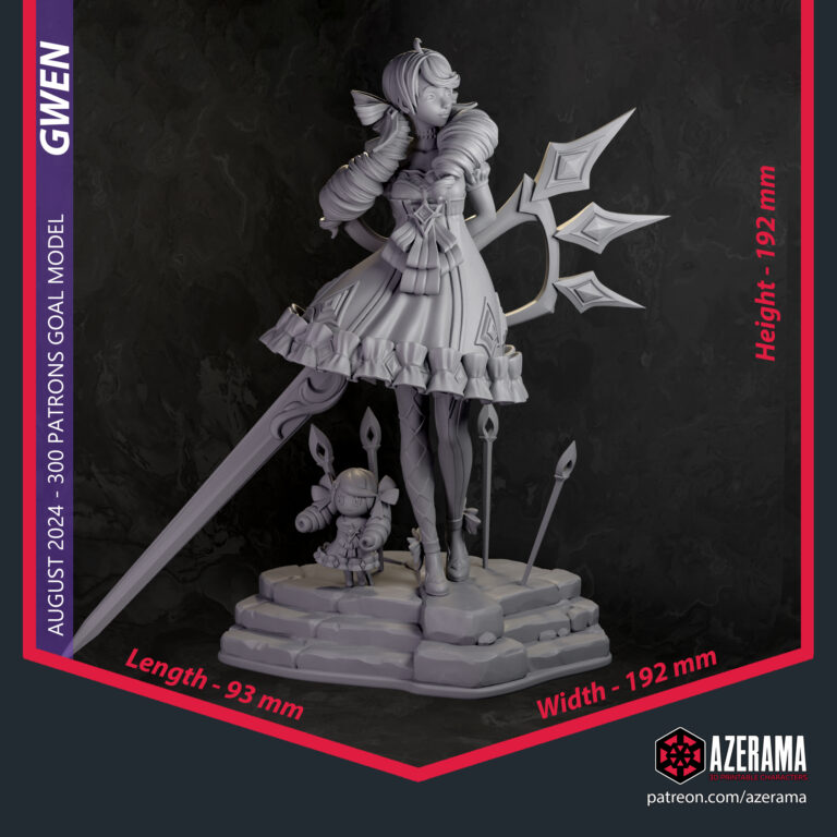 Gwen + NSFW - League of Legends - STL Files - STL Forge