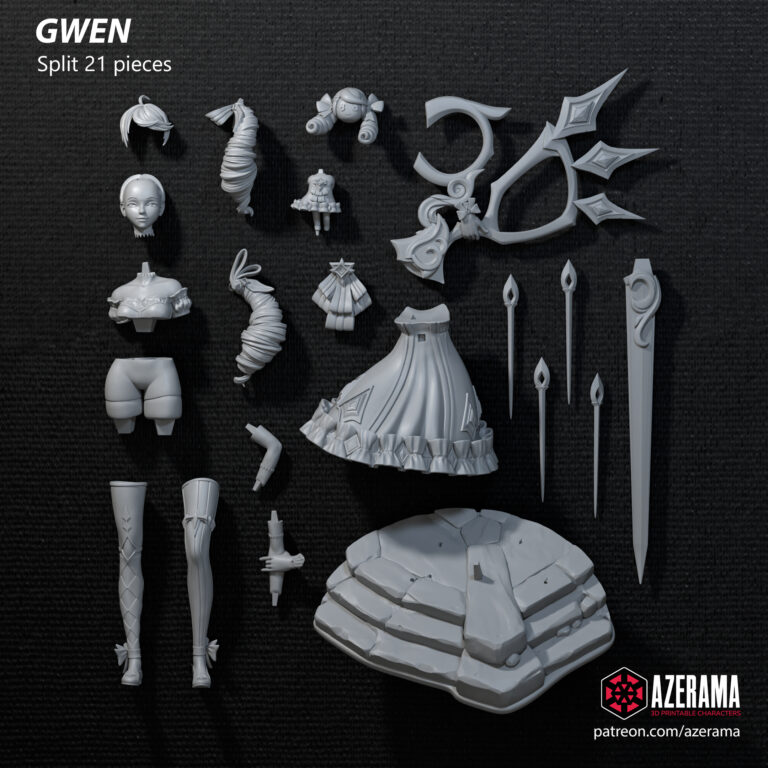 Gwen + NSFW - League of Legends - STL Files - STL Forge