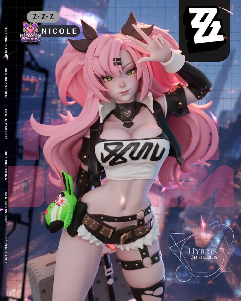 Nicole Demara + Bunny - Zenless Zone Zero - STL Files - STL Forge