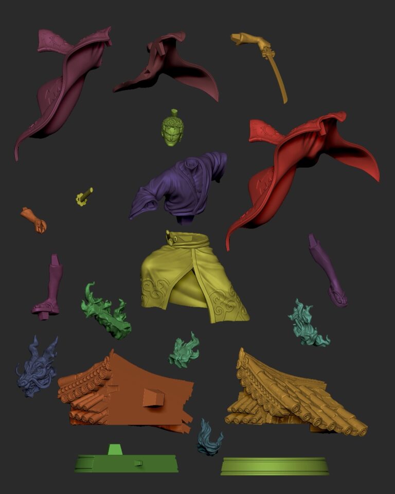 Roronoa Zoro - One Piece - STL Files