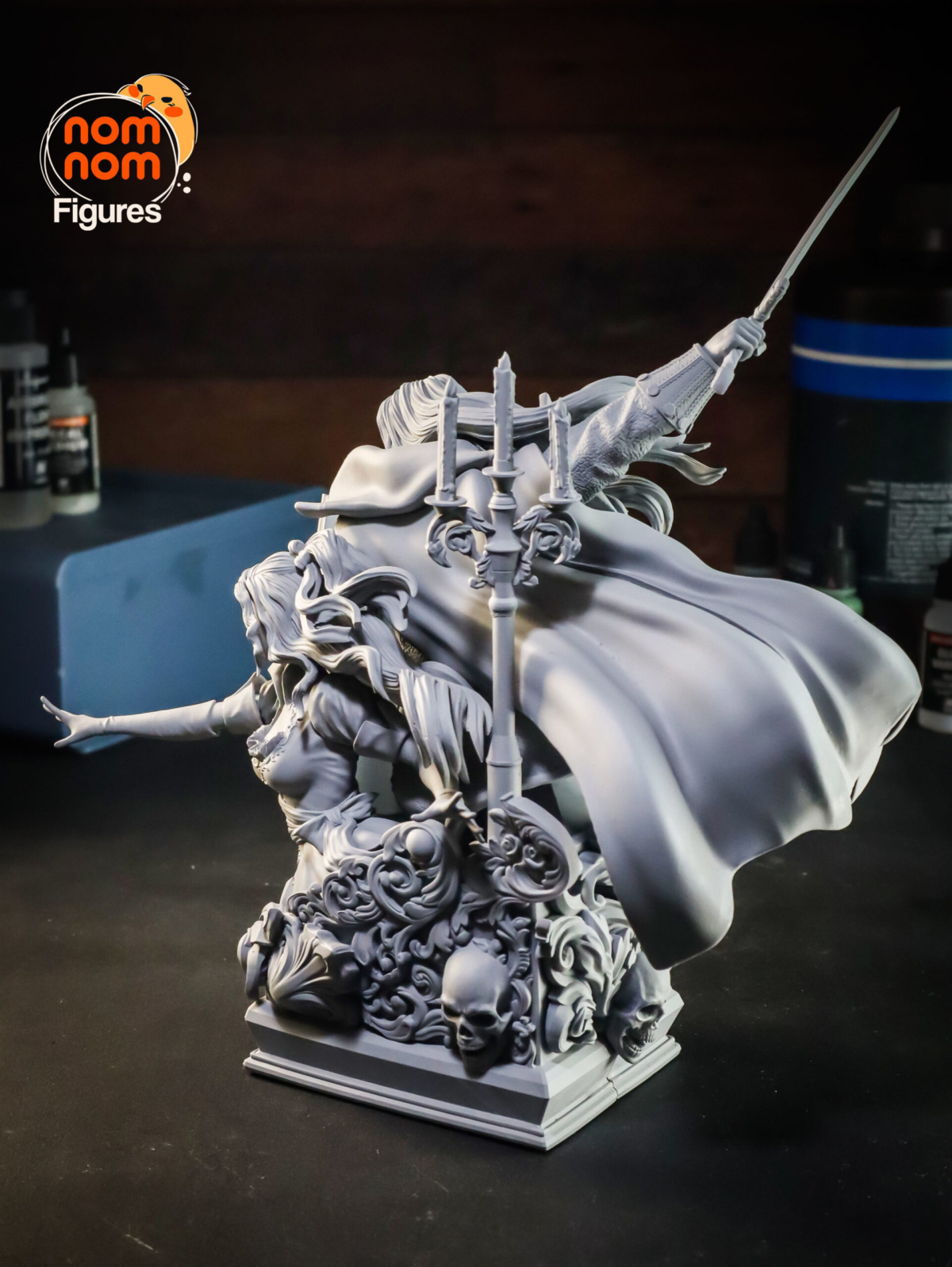Modelo cuerpo completo Alucard y Maria