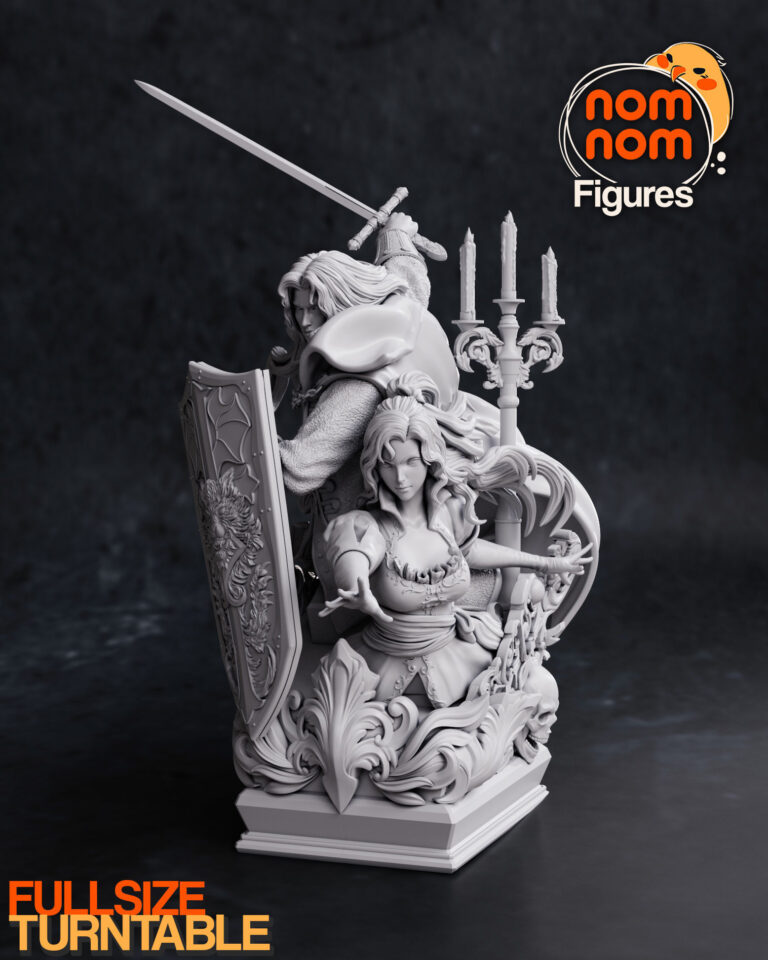 Alucard y María - Castlevania - STL Files - STL Forge