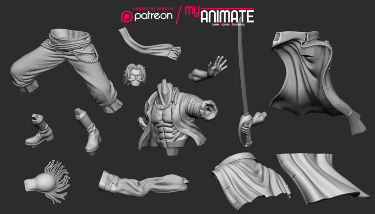 Gol D. Roger - One Piece - STL Files - STL Forge
