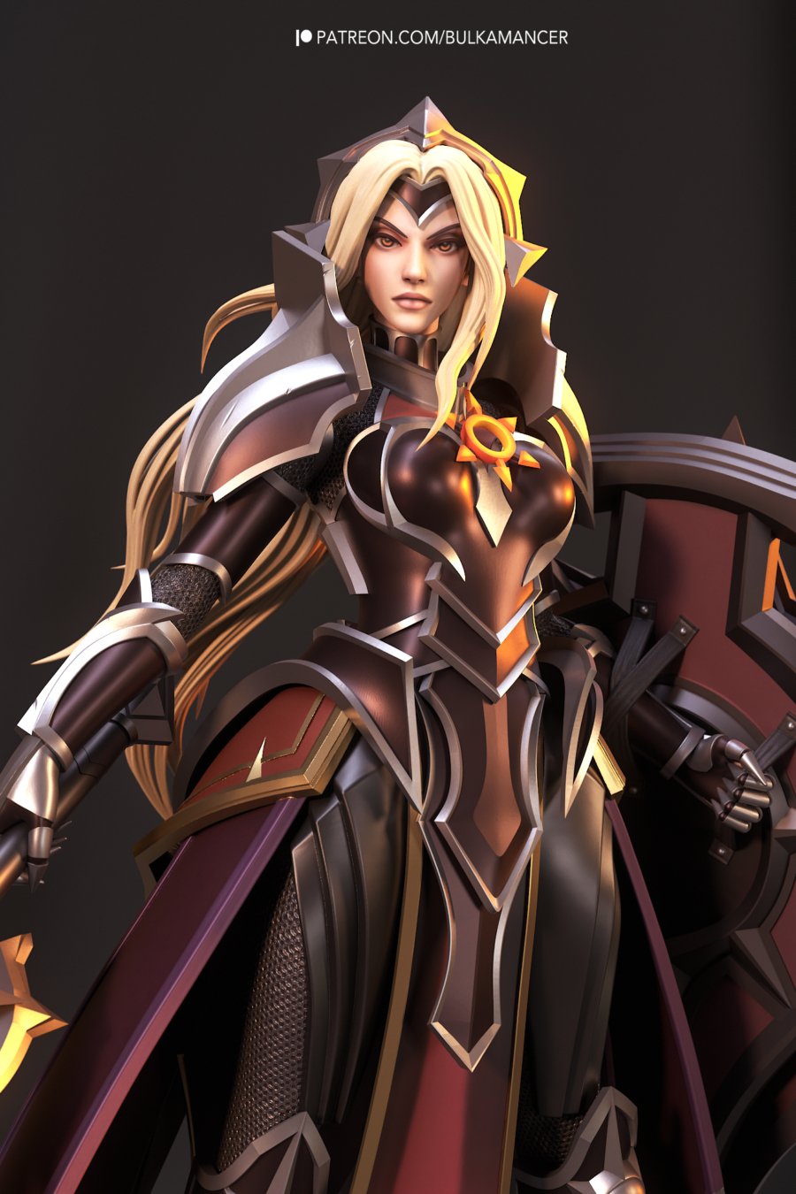 Leona cuerpo a la mitad