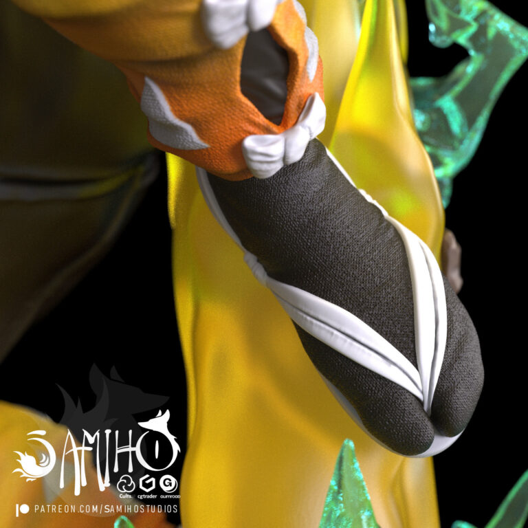 Zenitsu Agatsuma - Kimetsu no Yaiba - STL Files
