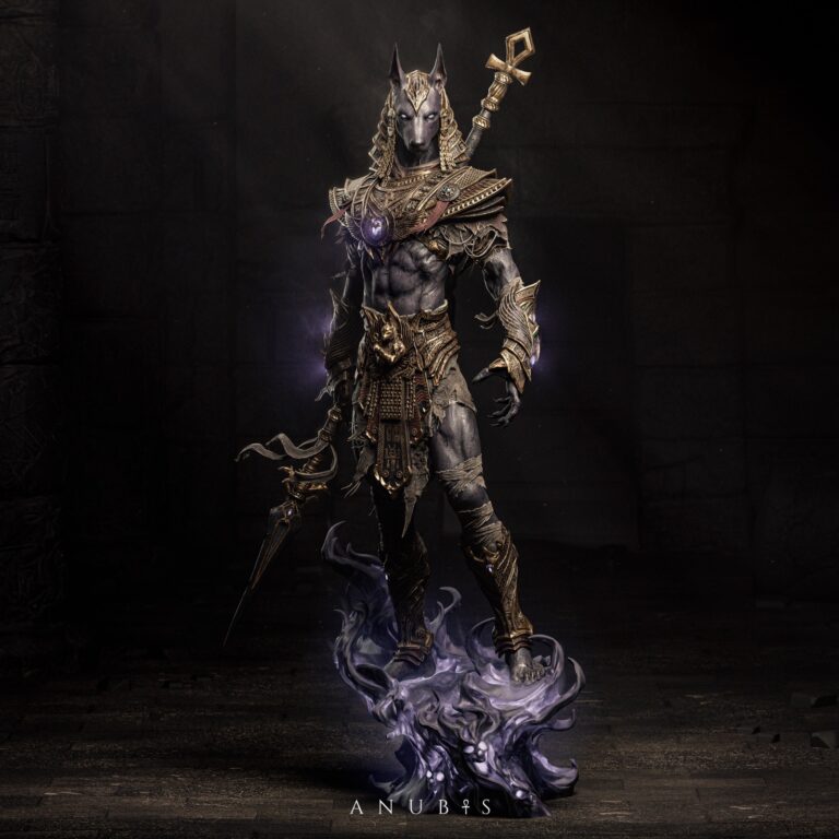 Anubis STL + Bust - Fantasy