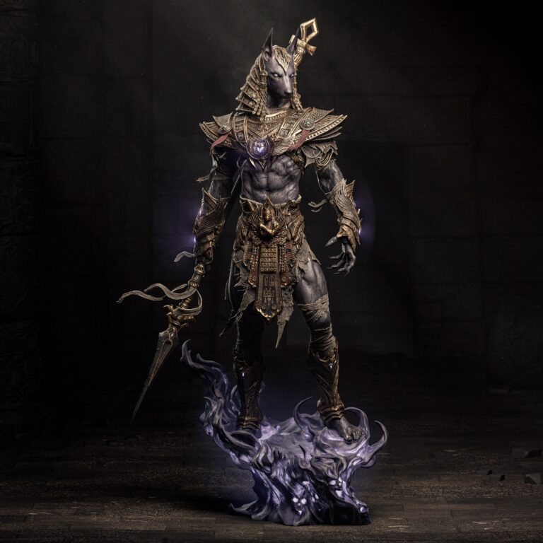 Anubis STL + Bust - Fantasy
