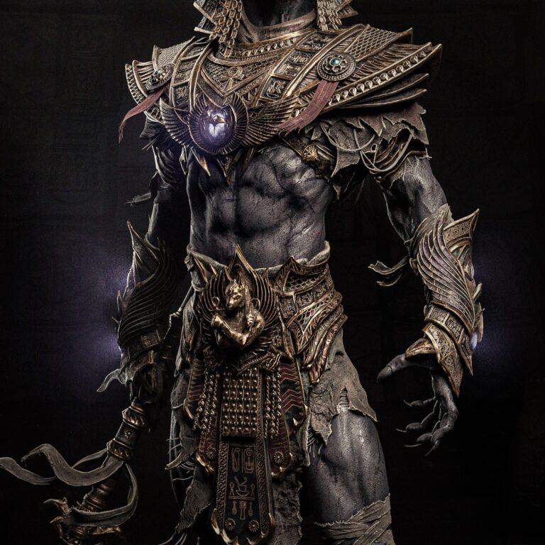 Anubis STL + Bust - Fantasy