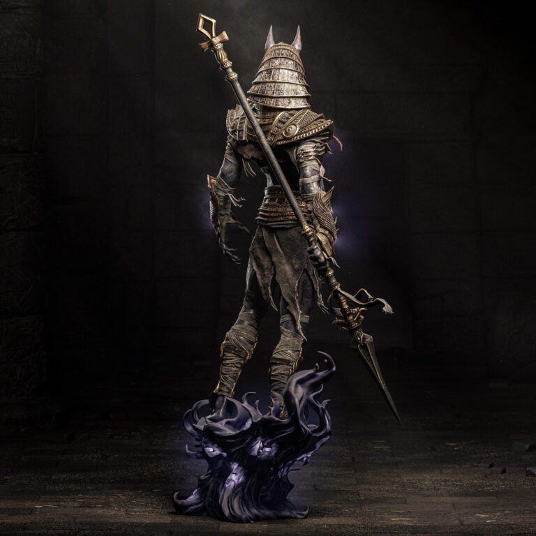 Anubis STL + Bust - Fantasy