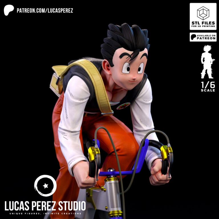Gohan Adolescente - Dragon Ball - STL Files - STL Forge