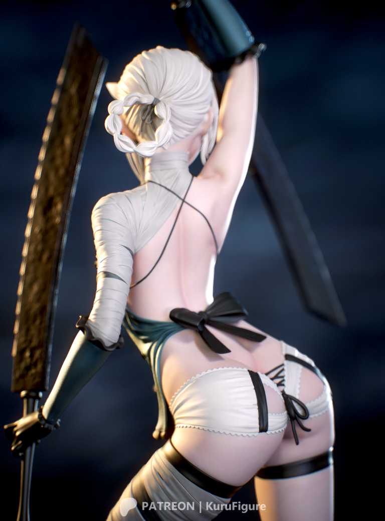 Kainé - Nier - STL Files - STL Forge