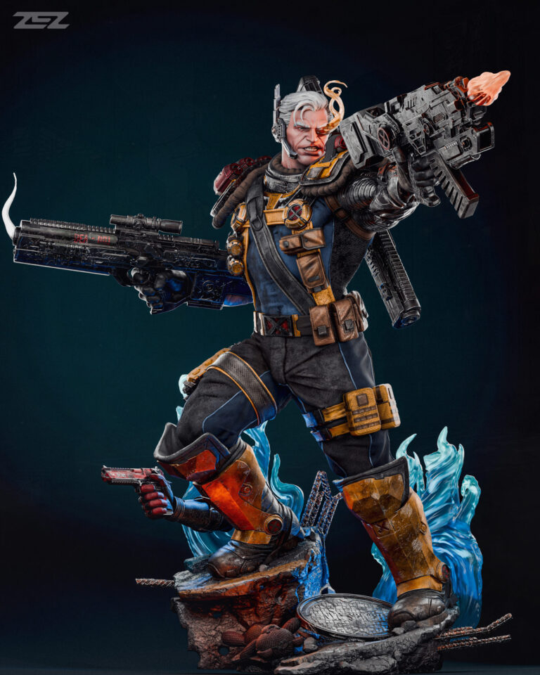 Cable + Poster - Marvel - STL Files - STL Forge