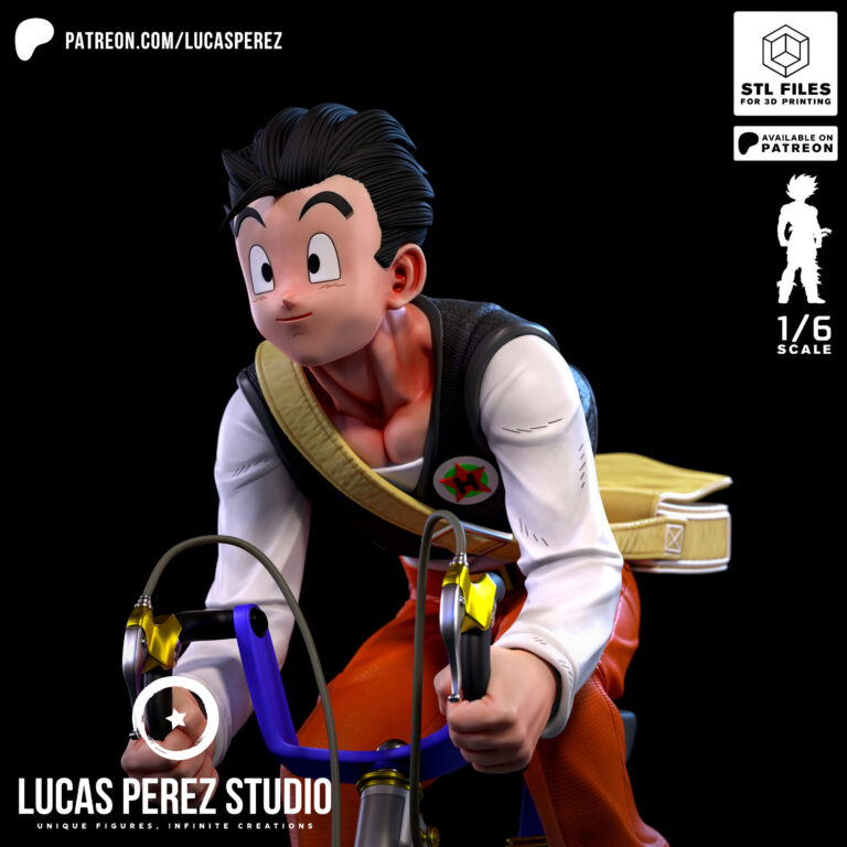 Gohan Adolescente - Dragon Ball - STL Files - STL Forge