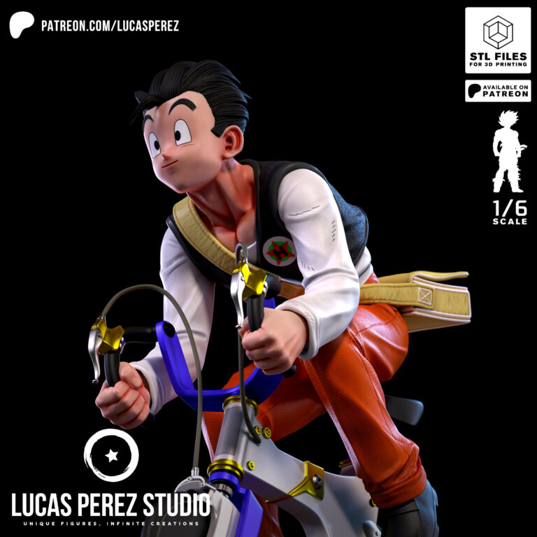 Gohan Adolescente - Dragon Ball - STL Files - STL Forge