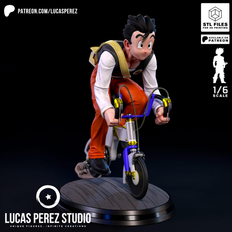 Gohan Adolescente - Dragon Ball - STL Files - STL Forge