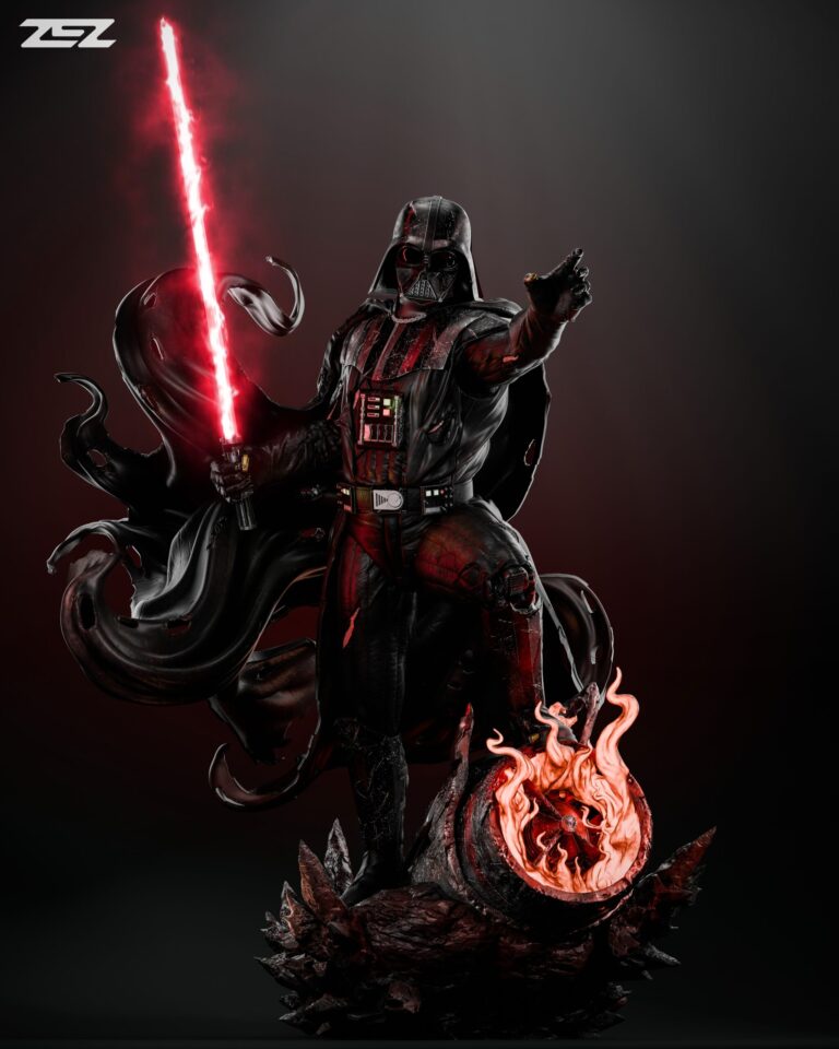 Darth Vader + Busto - Star Wars - STL Files - STL Forge
