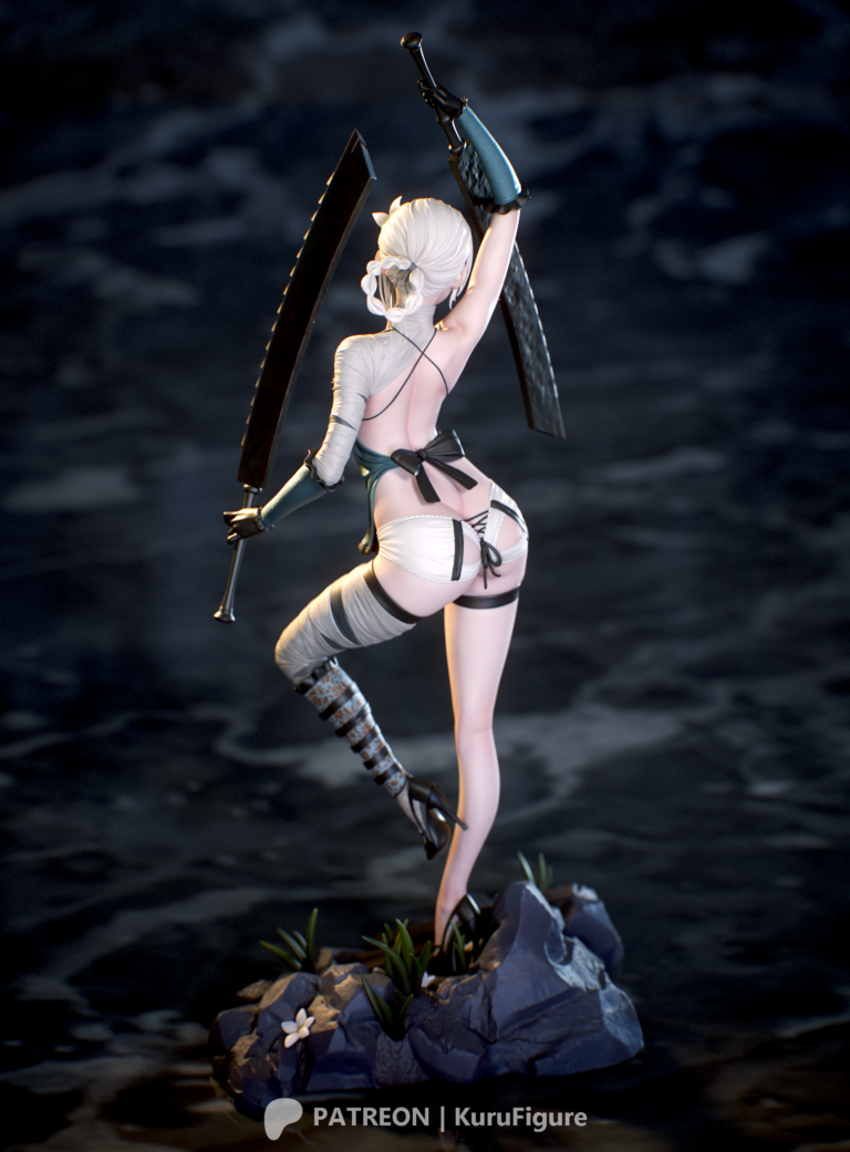 Kainé - Nier - STL Files - STL Forge