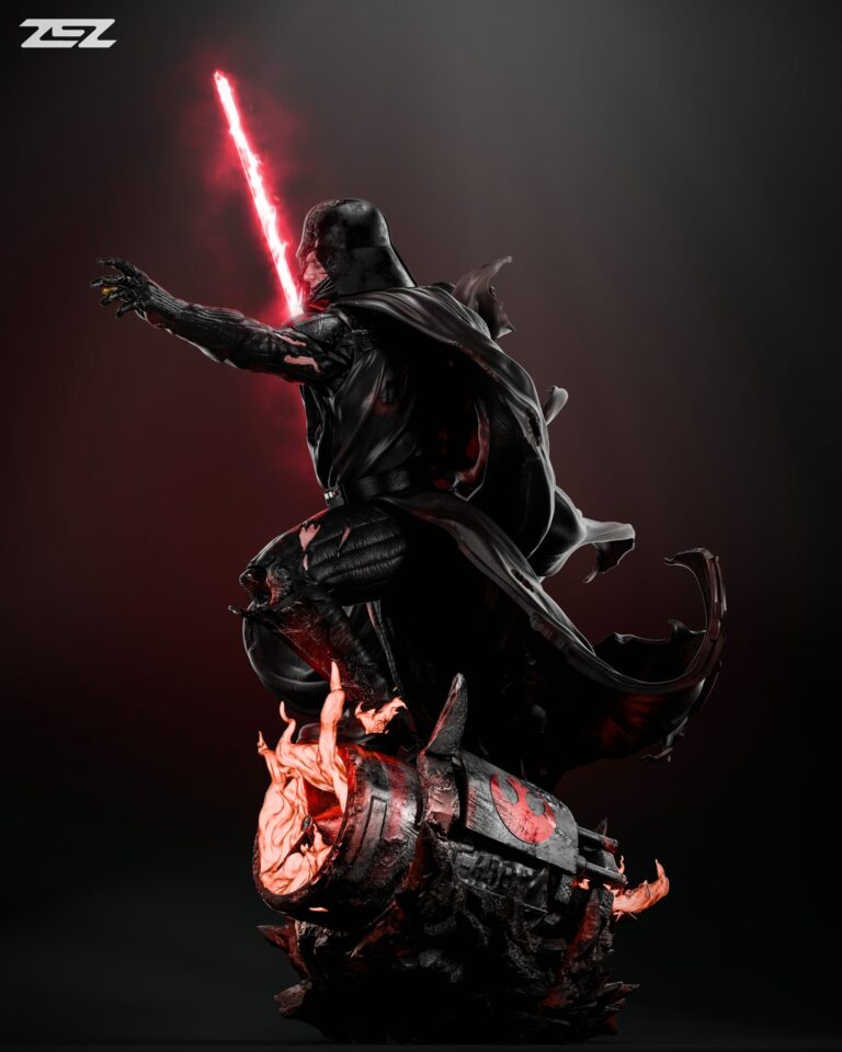 Darth Vader + Busto - Star Wars - STL Files - STL Forge