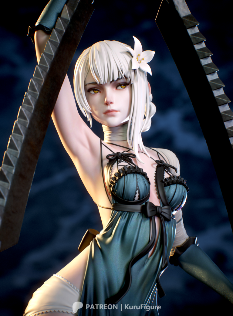 Kainé - Nier - STL Files - STL Forge