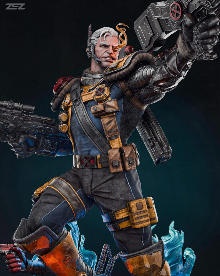 Cable + Poster - Marvel - STL Files - STL Forge
