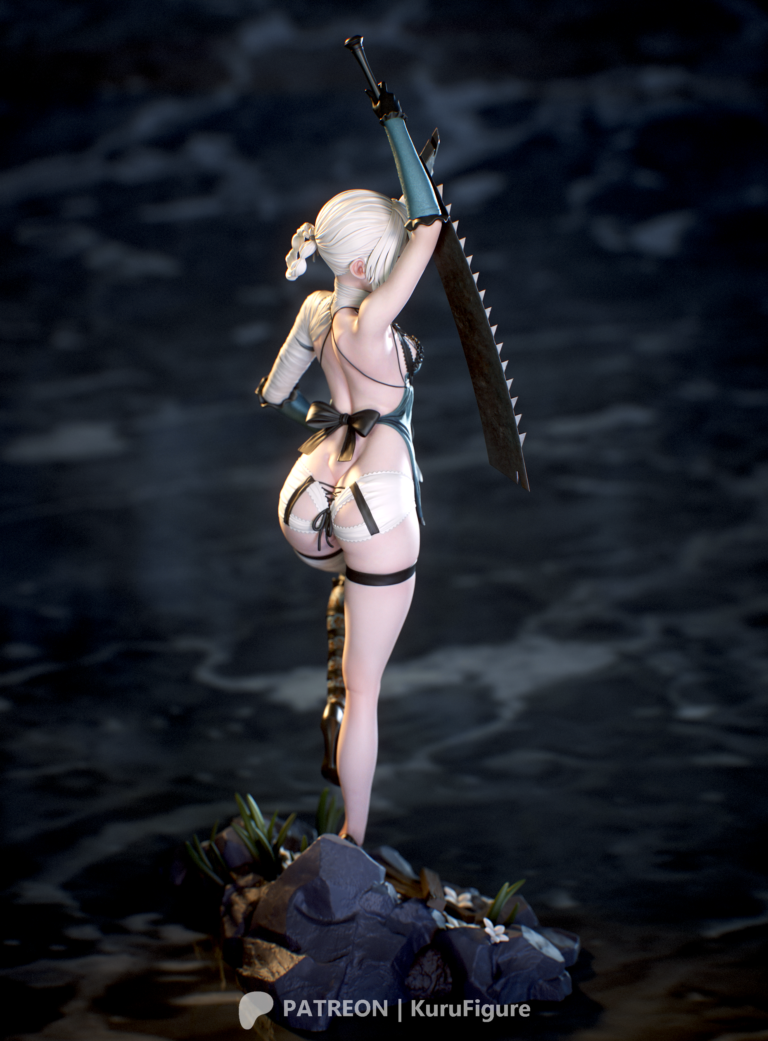 Kainé - Nier - STL Files - STL Forge