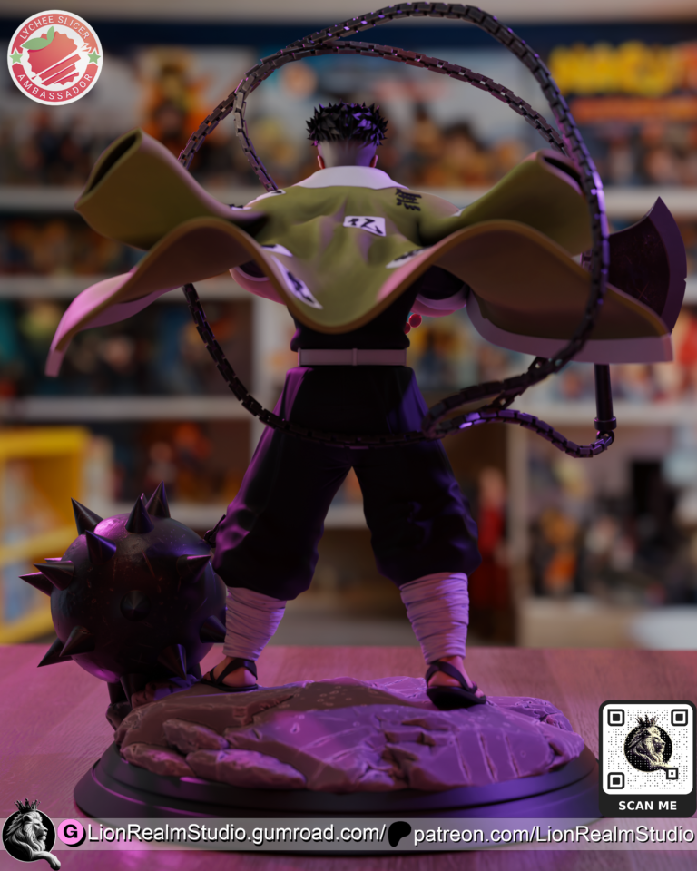 Gyomei Himejima - Kimetsu no Yaiba - STL Files - STL Forge