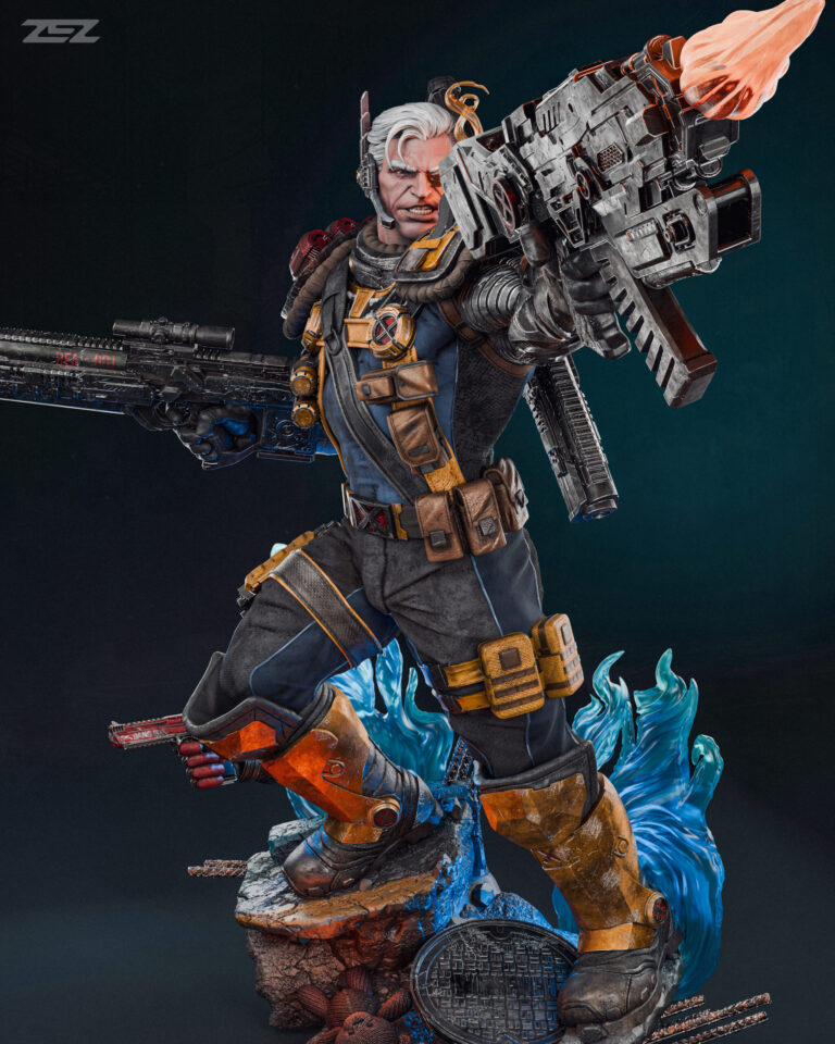 Cable + Poster - Marvel - STL Files - STL Forge