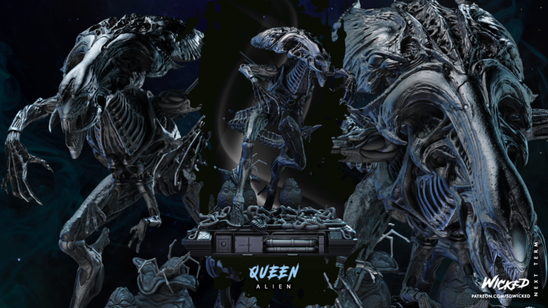 Queen Alien STL - Alien