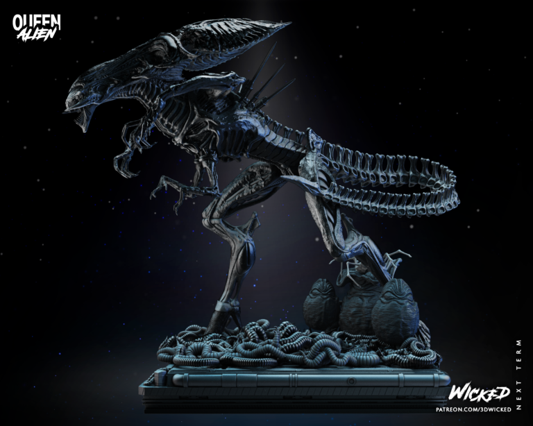 Queen Alien STL - Alien