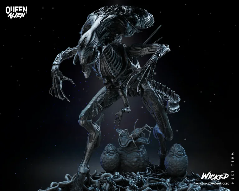 Queen Alien STL