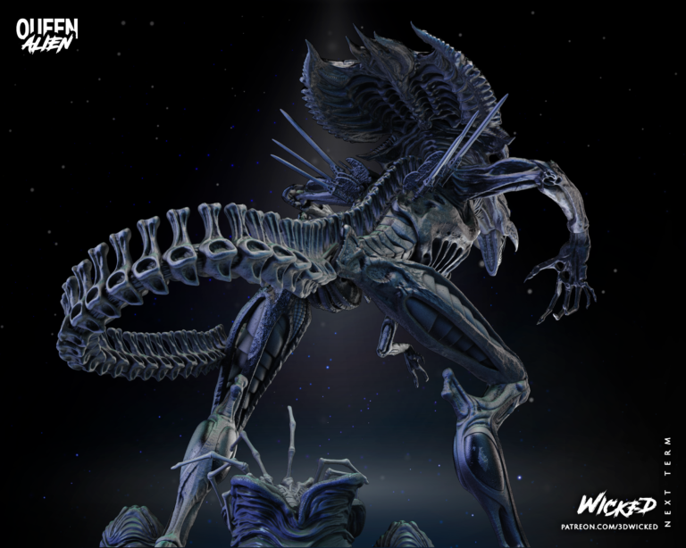 Queen Alien STL - Alien