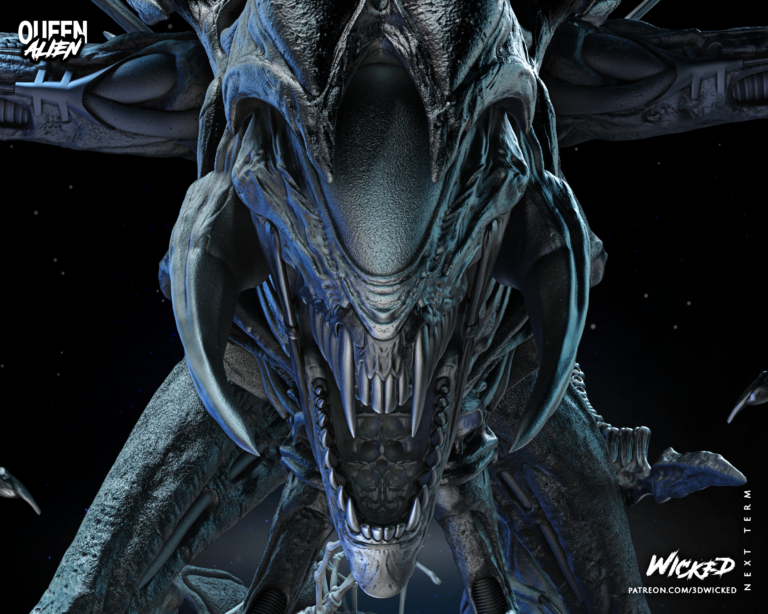 Queen Alien STL - Alien