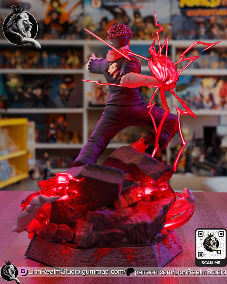 Yuji Itadori - Jujutsu Kaisen - STL Files - STL Forge